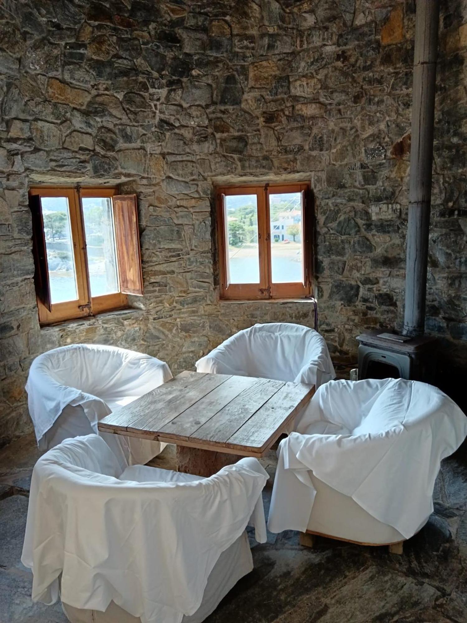 Isla Privada En Cadaques De Ensueno Con 11 Habitaciones Dobles Con Bano Privado Y Piscina Exteriör bild